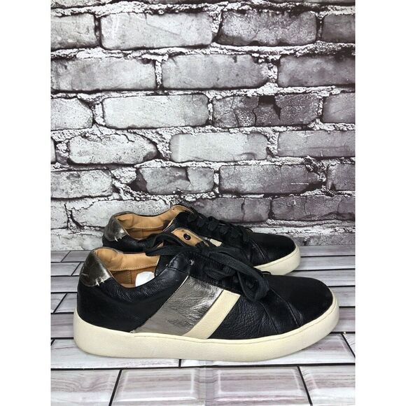Frye And Co Hallie Black Leather Lace Casual Comfort Shoes Women’s Sz 8M US/39EU - Picture 1 of 16
